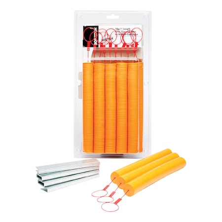 Bostitch Staples, 18 ga, Medium Crown, 1 in Leg L, 1000 PK CAPPAK-1M